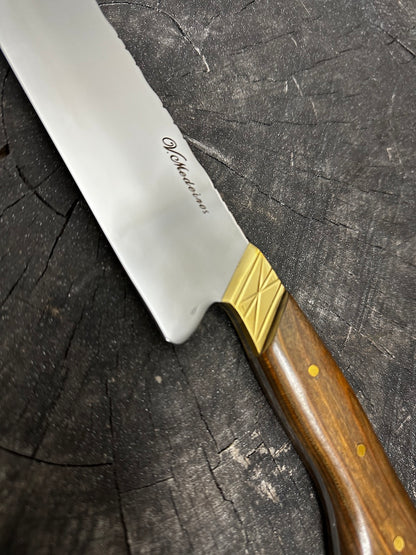 10&quot; Asador Knife, Guajuvira Hardwood, SS440 - 250mm