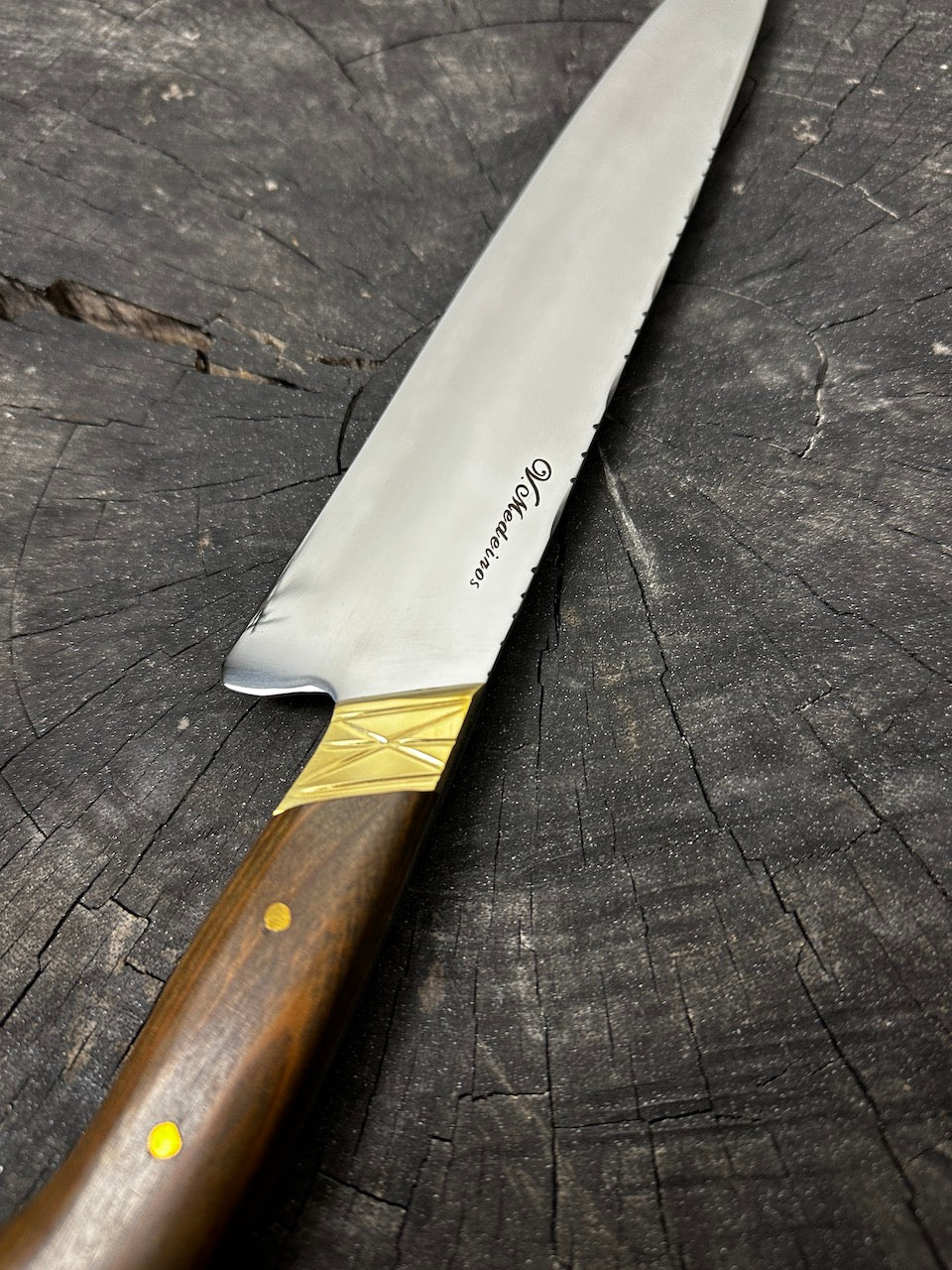 10&quot; Asador Knife, Guajuvira Hardwood, SS440 - 250mm