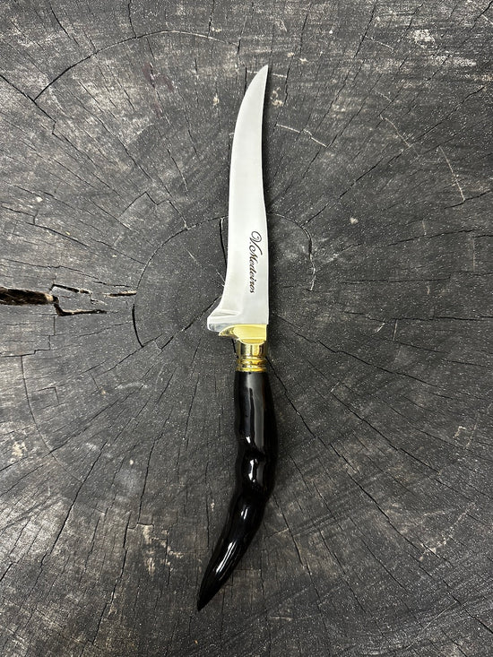 5" Boning Knife, Antelope Horn, SS420 - 130mm