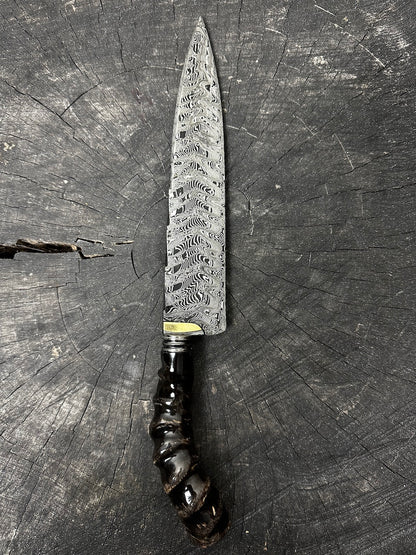 9&quot; Damascus Chef Knife, Antelope Horn, CS1095 15n20