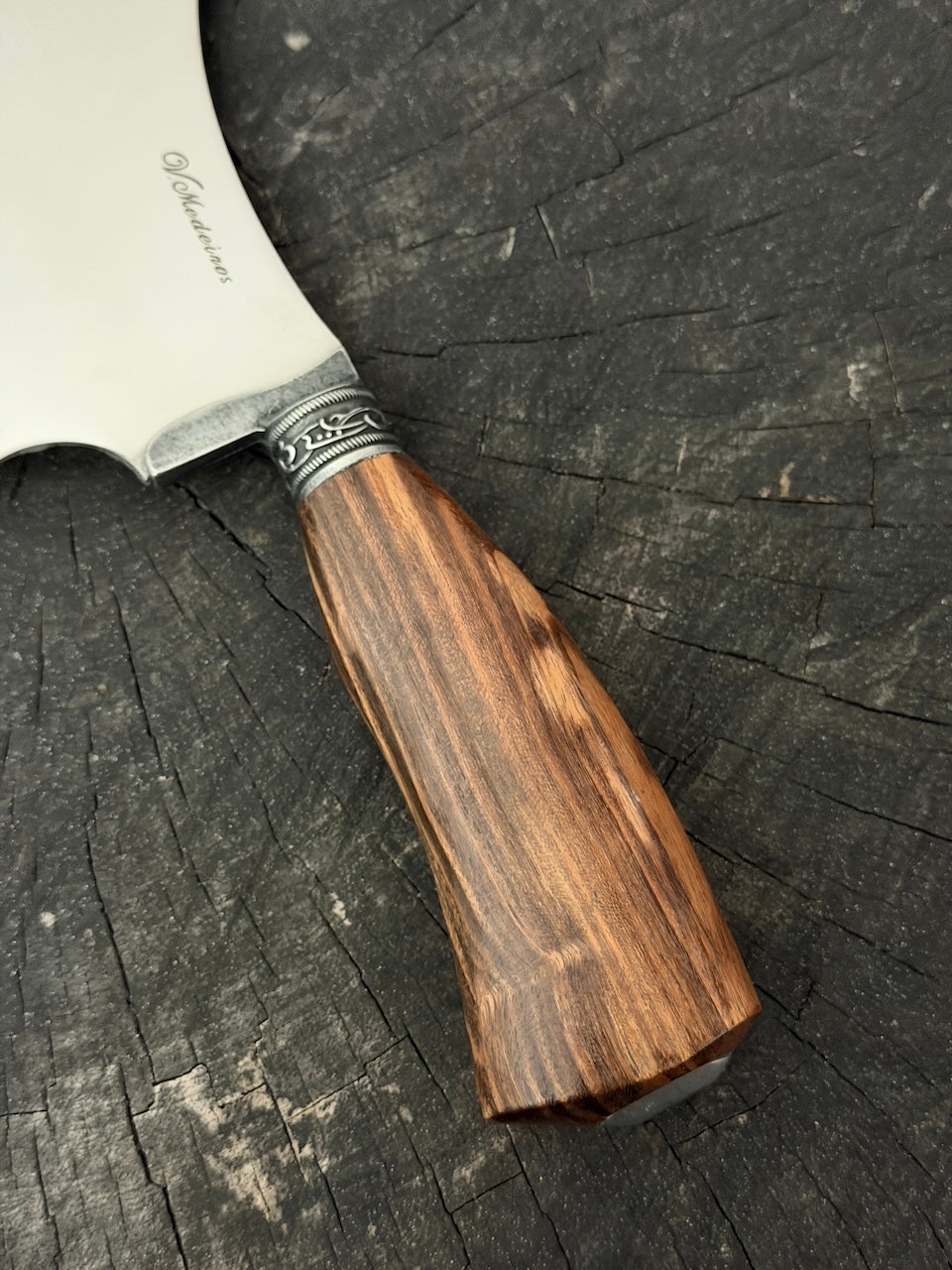 7" Cutelo Wild Cleaver, Native Ironwood, SS440 - 180mm