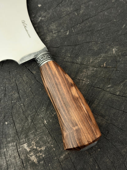 7" Cutelo Wild Cleaver, Native Ironwood, SS440 - 180mm