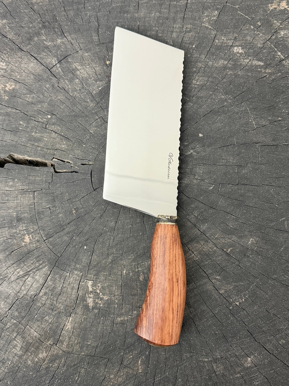 8" Chefs Cleaver, Native Ironwood, SS440 - 200mm