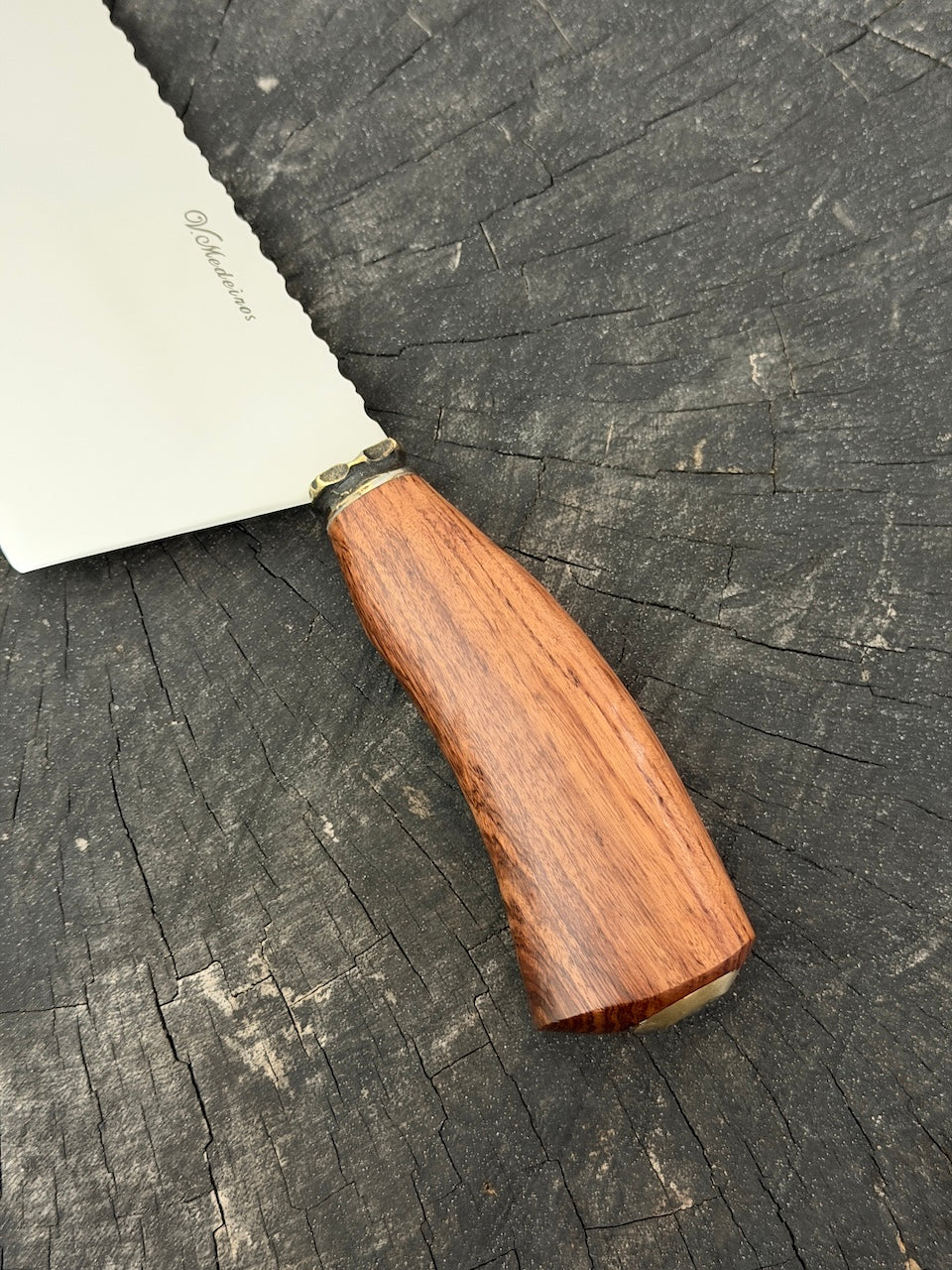 8" Chefs Cleaver, Native Ironwood, SS440 - 200mm