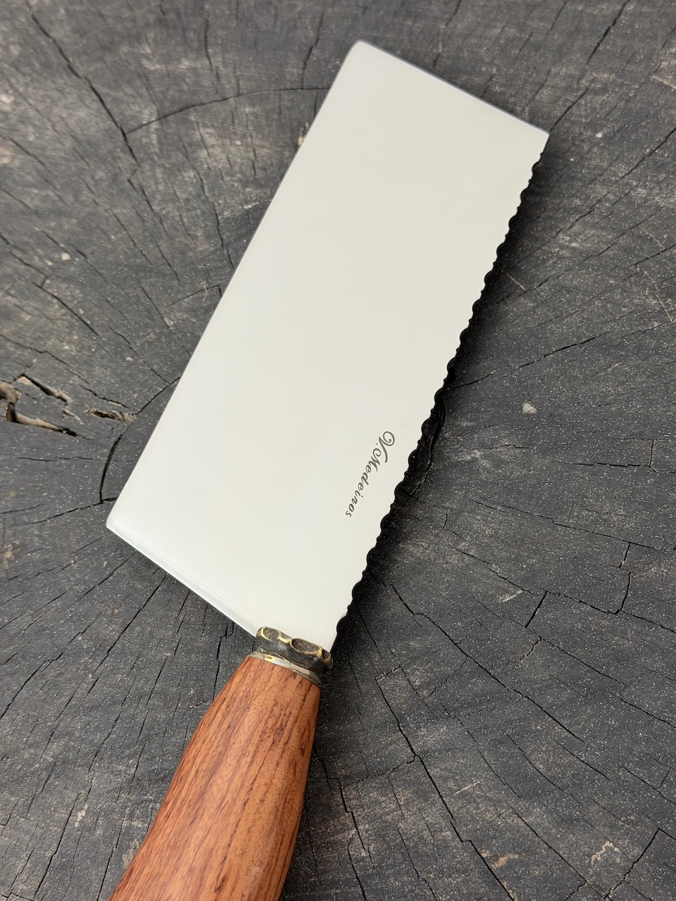 8" Chefs Cleaver, Native Ironwood, SS440 - 200mm