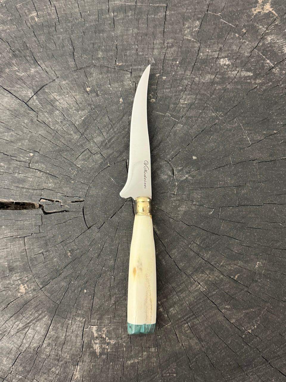 5" Boning Knife, Ostrich Bone, SS440 - 130mm