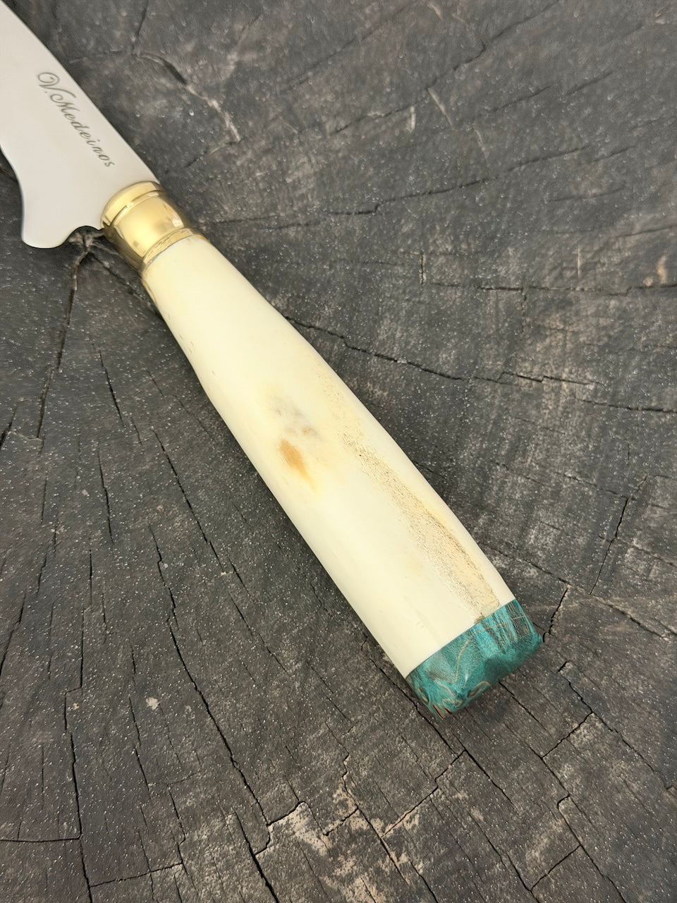5" Boning Knife, Ostrich Bone, SS440 - 130mm