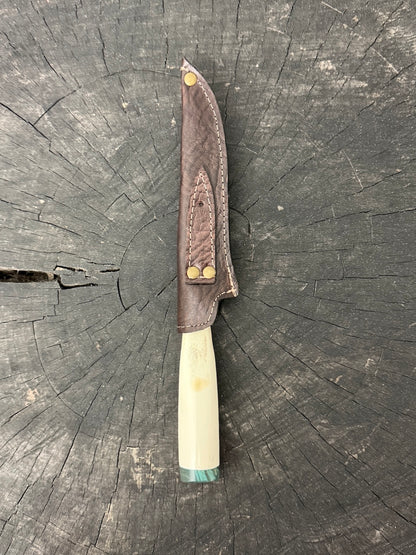 5" Boning Knife, Ostrich Bone, SS440 - 130mm