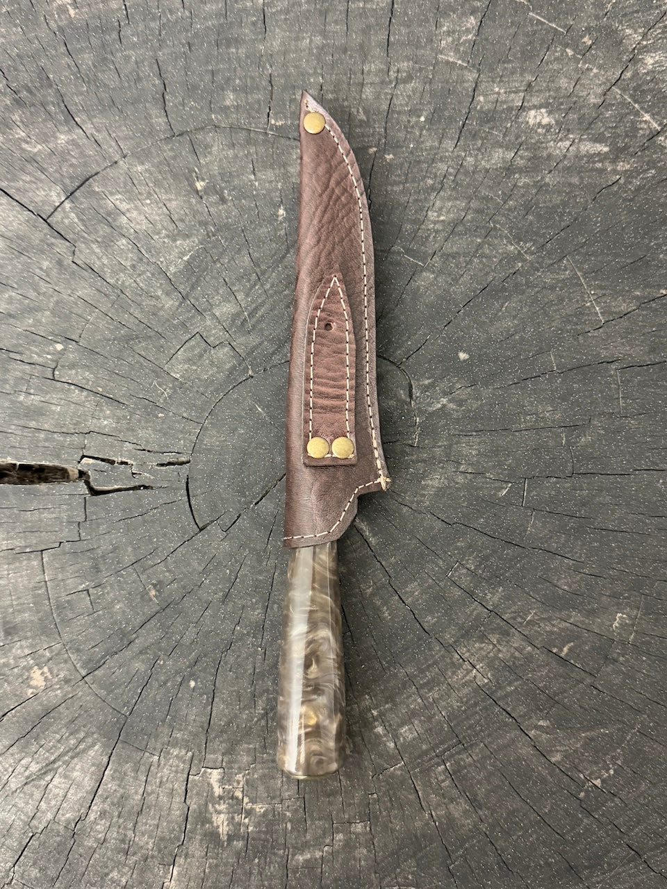 5" Boning Knife, Custom Block, SS420 - 130mm