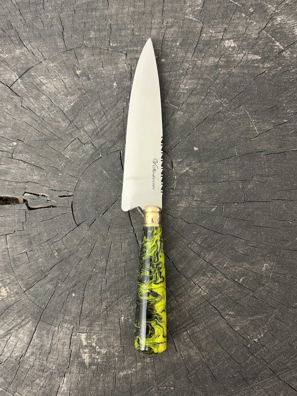 6" Utility Knife, Custom Block, SS440 - 150mm