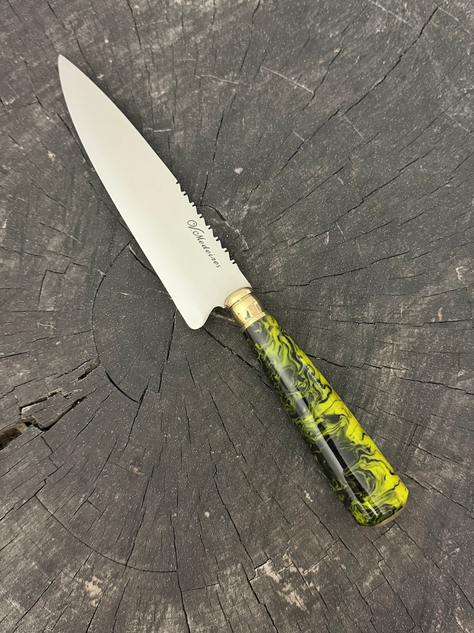 6" Utility Knife, Custom Block, SS440 - 150mm