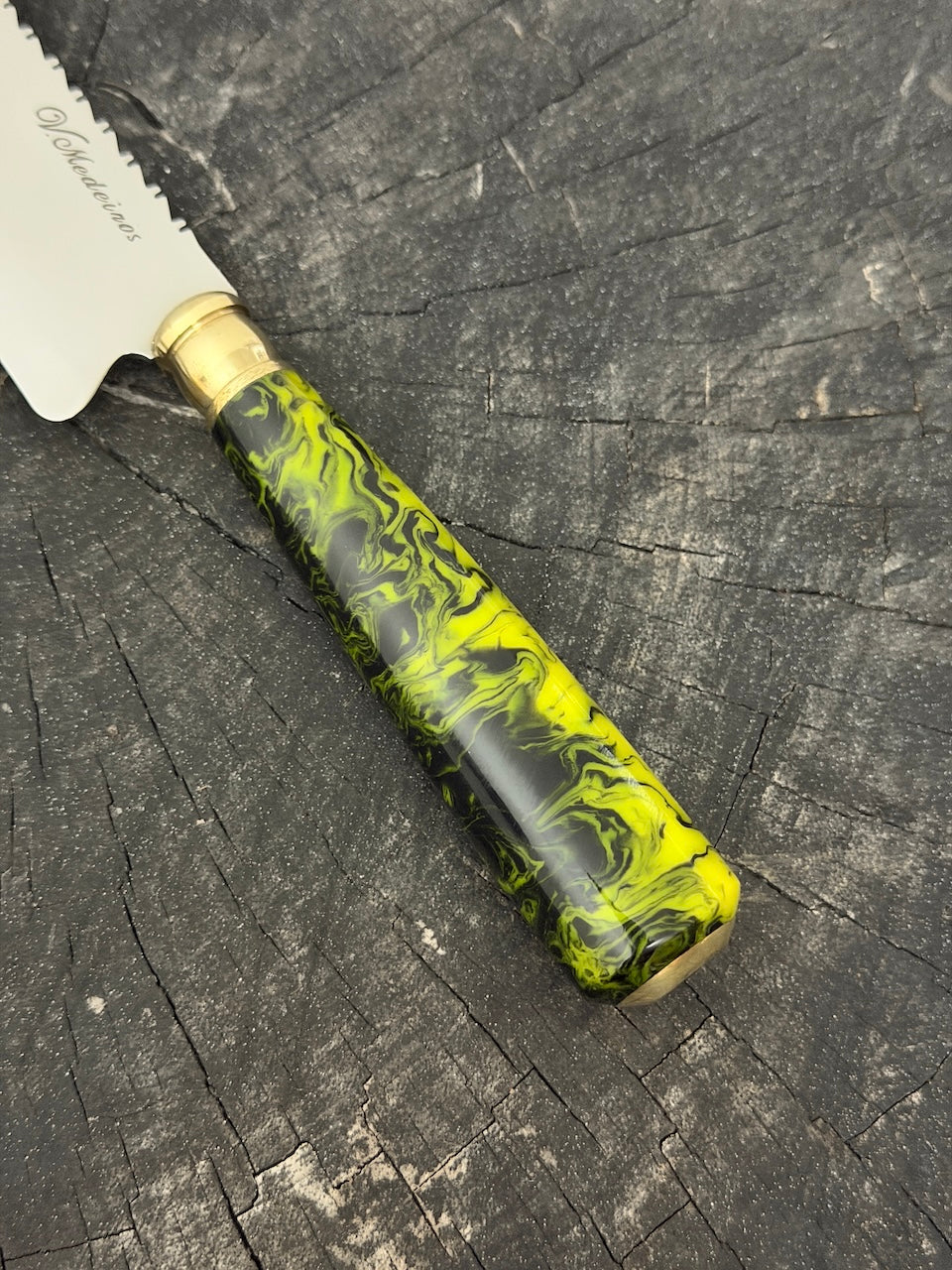 6" Utility Knife, Custom Block, SS440 - 150mm