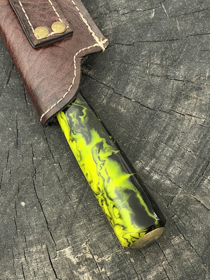 6" Utility Knife, Custom Block, SS440 - 150mm
