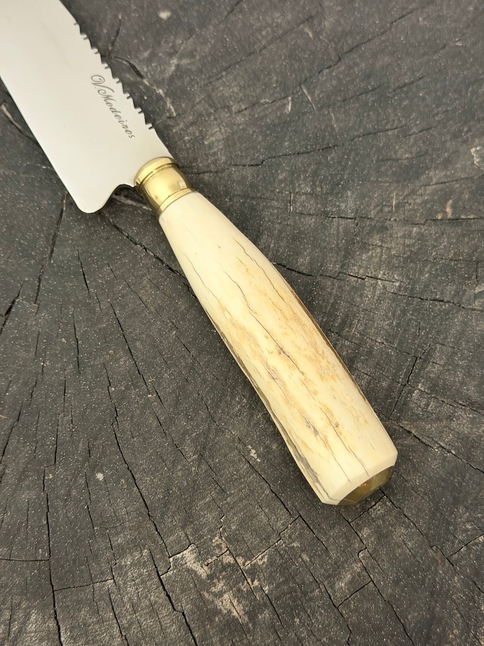 6" Utility Knife, Deer Antler, SS440 - 150mm