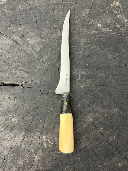8" Boning Knife, Ostrich Bone, SS420 - 200mm