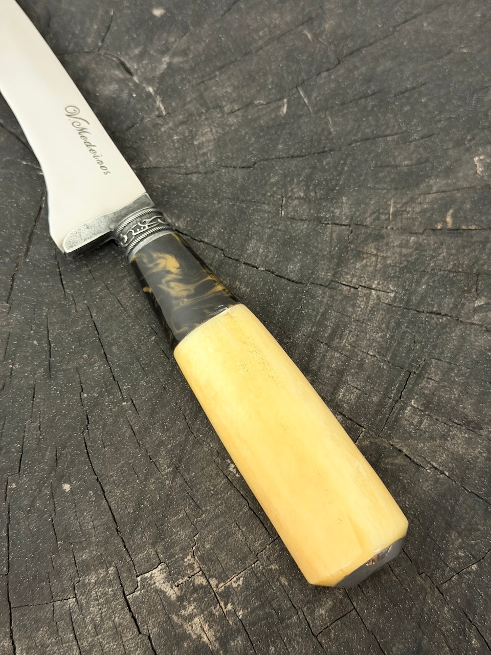 8" Boning Knife, Ostrich Bone, SS420 - 200mm