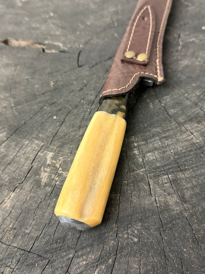 8" Boning Knife, Ostrich Bone, SS420 - 200mm