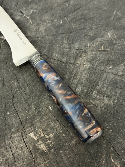 8" Boning Knife, NightFire Custom Block, SS420 - 200mm