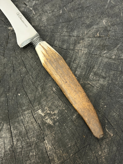 8" Boning Knife, Deer Antler, SS420 - 200mm