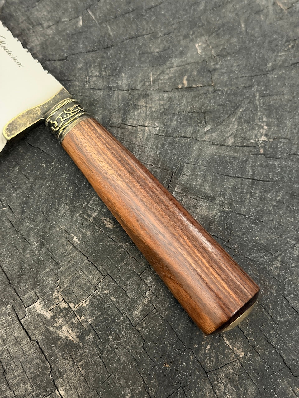 8" Picanha Chef Knife, Native Ironwood, SS440 - 200mm