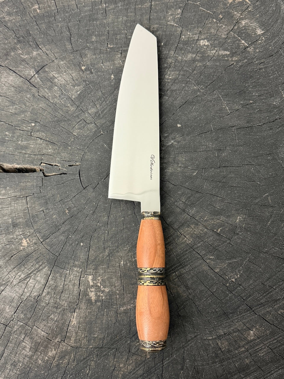 8" Kultura Knife, Cumaru Hardwood, SS440 - 200mm
