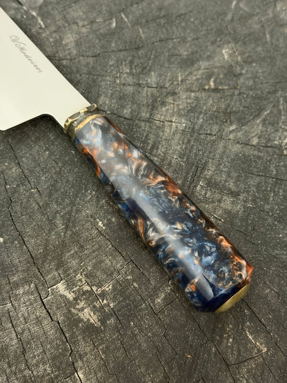 8" Branca Knife, NightFire Custom Block, SS440 - 210mm
