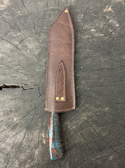 9" Bunka Pro, Firesky Custom Block, SS440 - 220mm