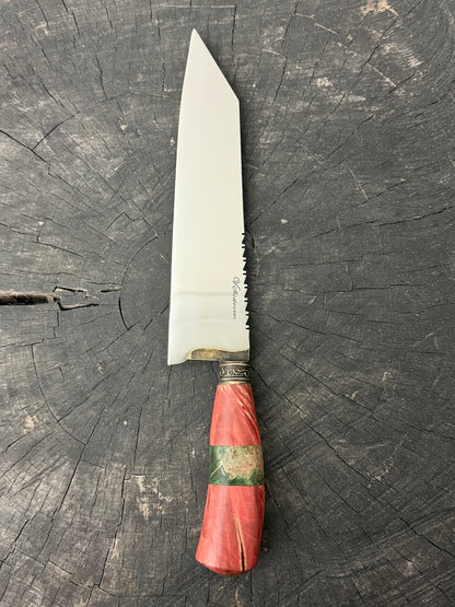 9" Bunka Pro Knife, Maple Burl, SS440 - 220mm