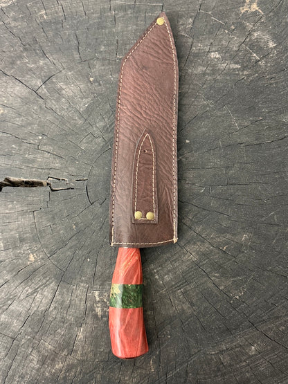 9" Bunka Pro Knife, Maple Burl, SS440 - 220mm