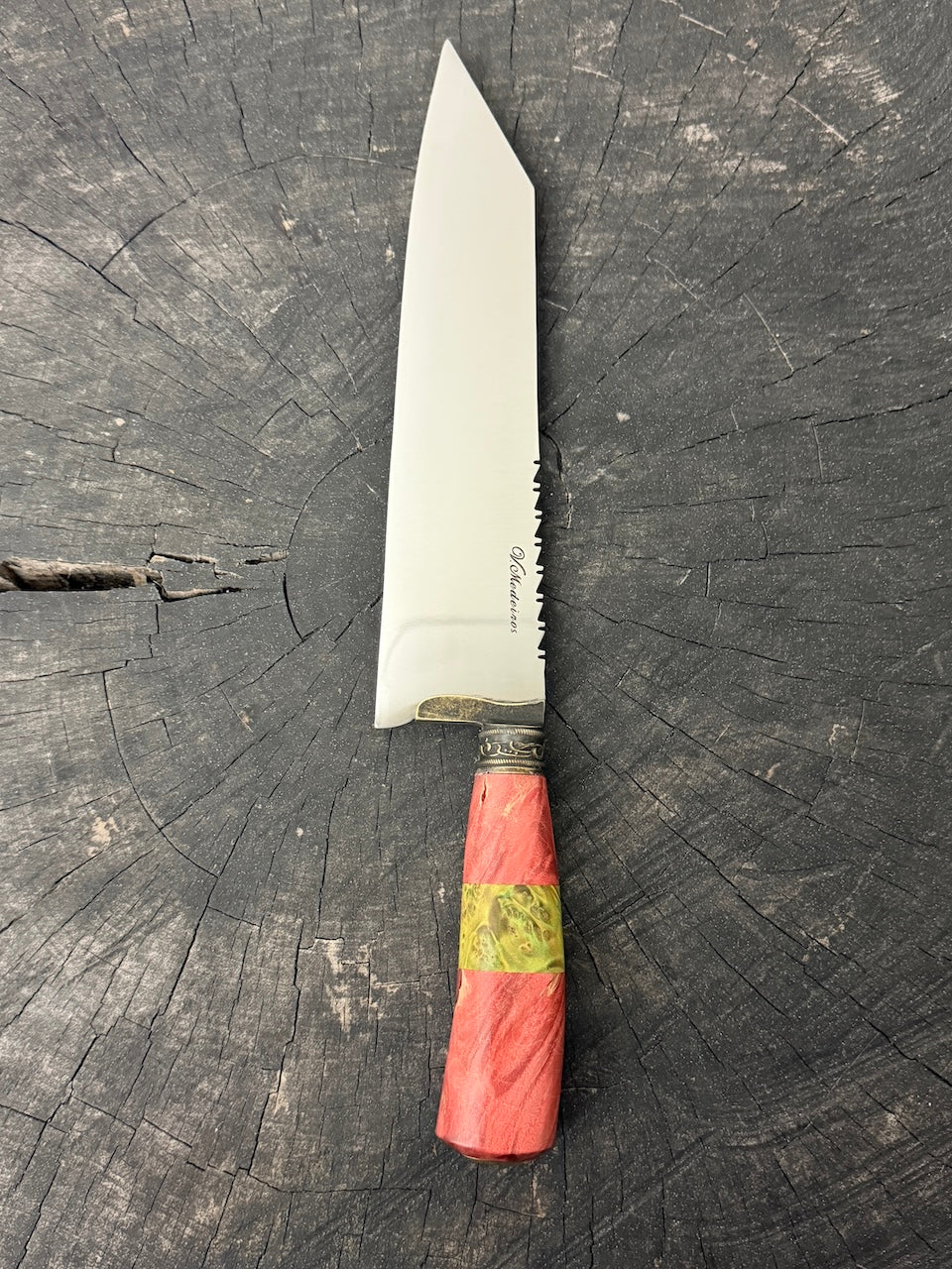 9" Bunka Pro Knife, Maple Burl, SS440 - 220mm