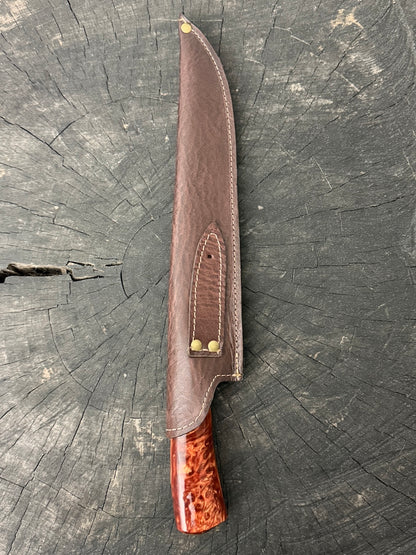 10" Chef Knife, Inferno Custom Block, SS440 - 250mm