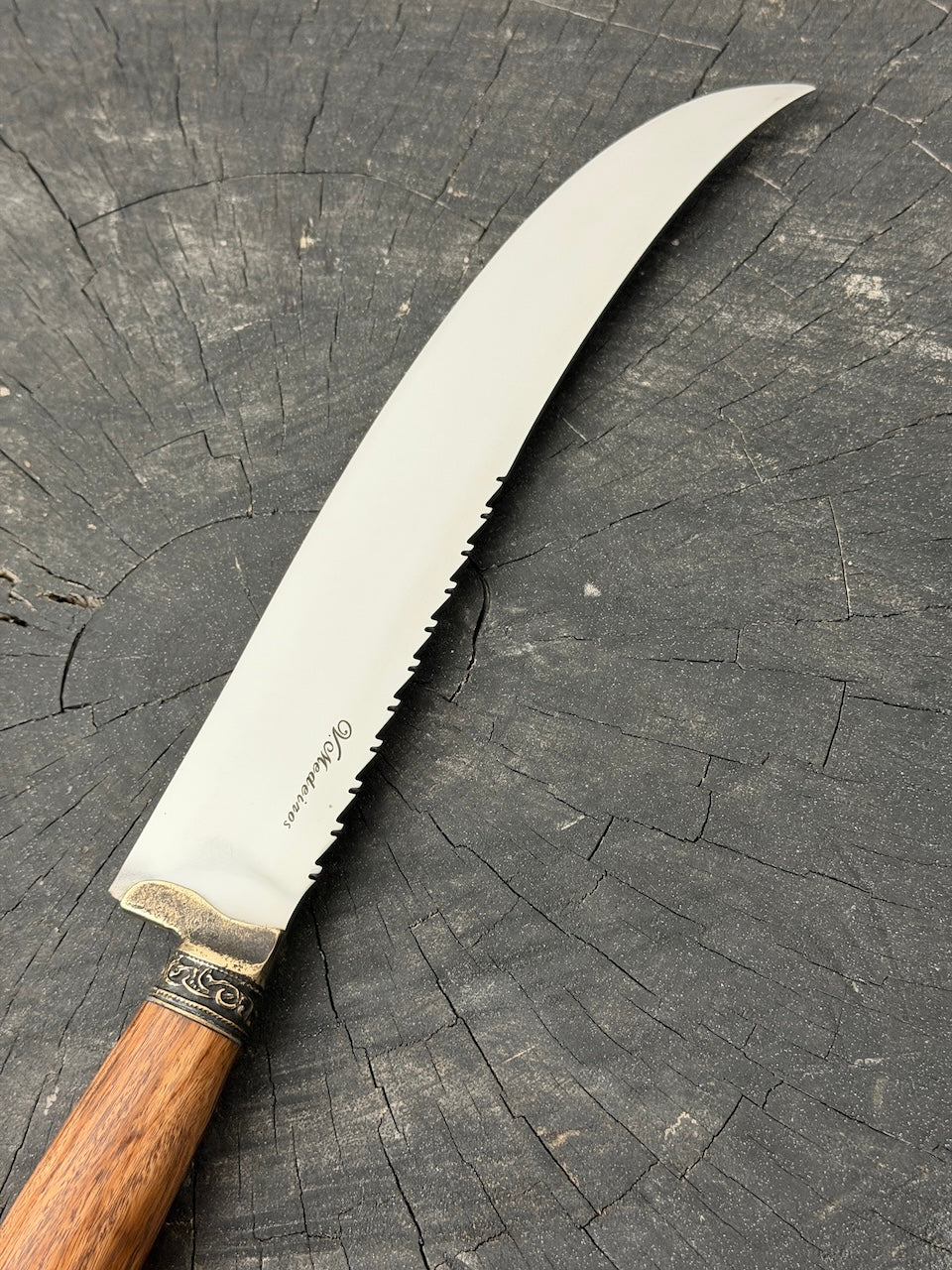 10" Butchers Knife, Native Ironwood, SS440 - 250mm