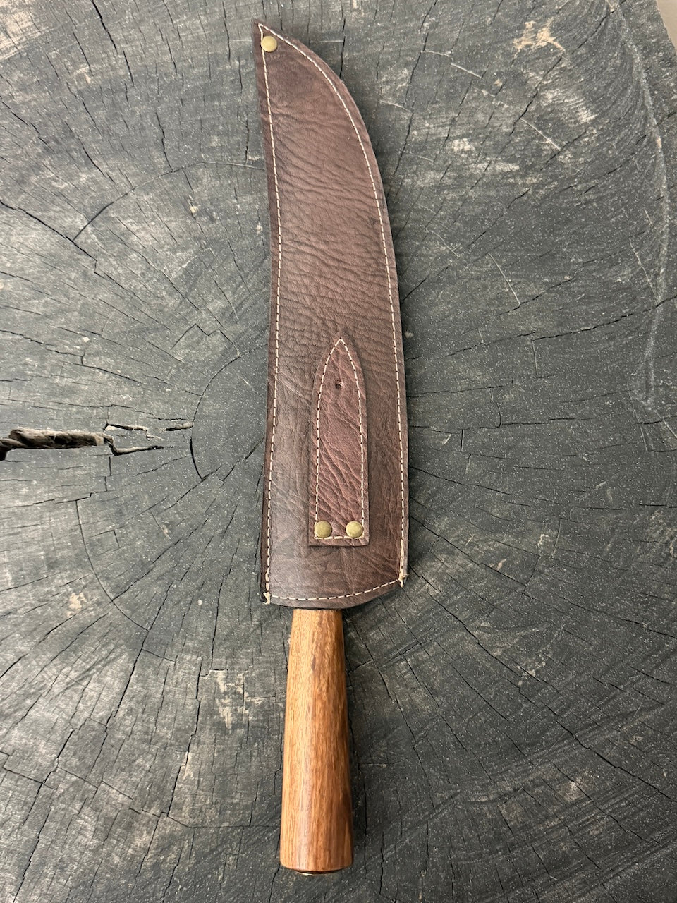 10" Butchers Knife, Native Ironwood, SS440 - 250mm