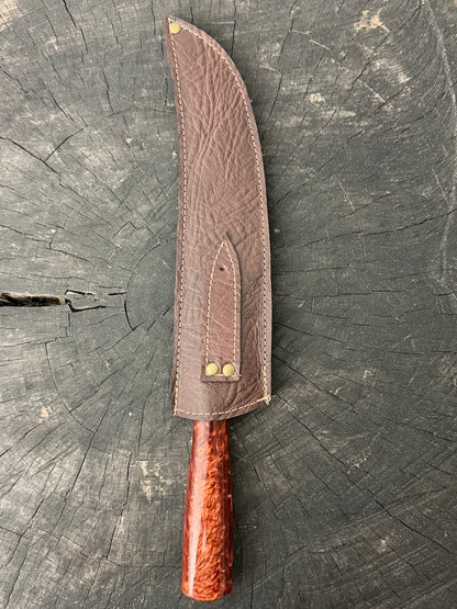 10" Butchers Knife, Inferno Custom Block, SS440 - 250mm