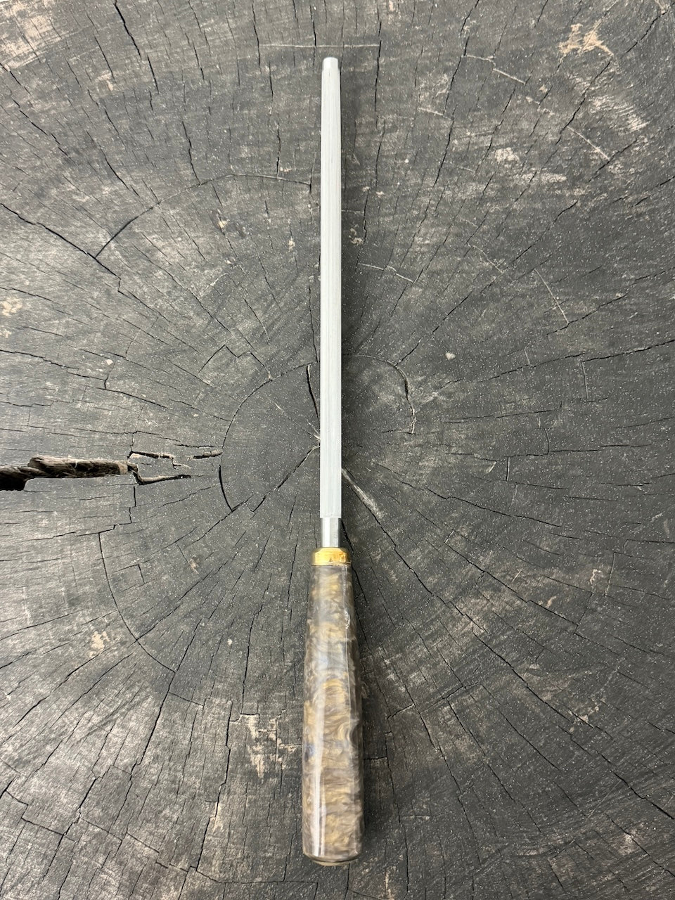 9" Sharpening Steel, Custom Block, 230mm