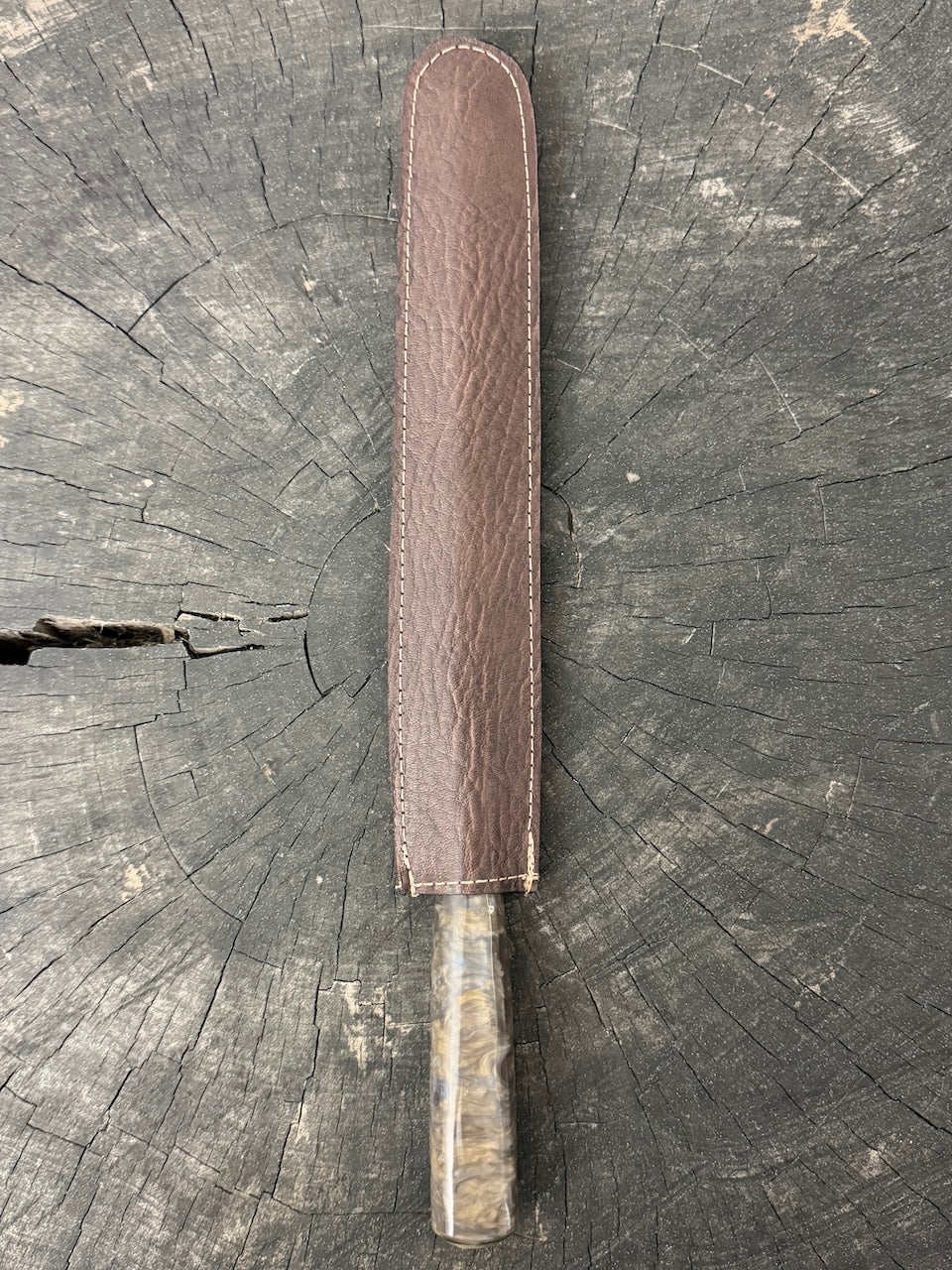 9" Sharpening Steel, Custom Block, 230mm