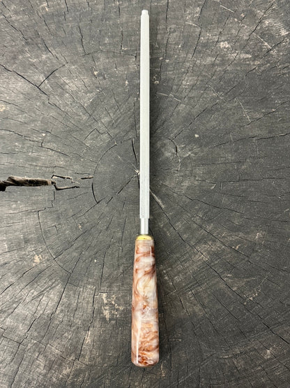 9" Sharpening Steel, Custom Block, 230mm
