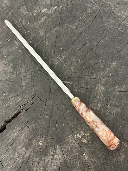 9" Sharpening Steel, Custom Block, 230mm