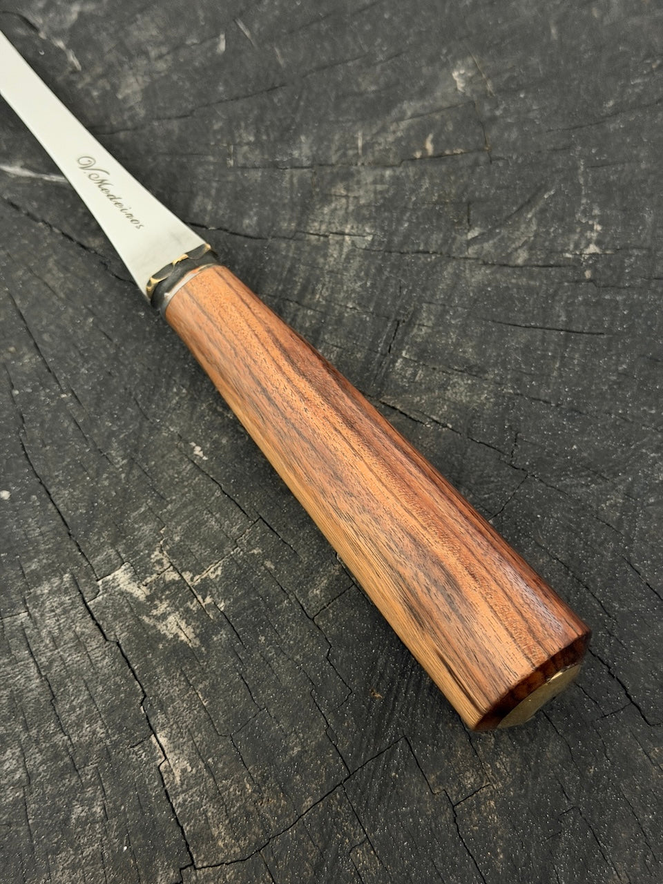 10" BBQ &amp; Grill Fork, Native Ironwood, SS440 - 250mm