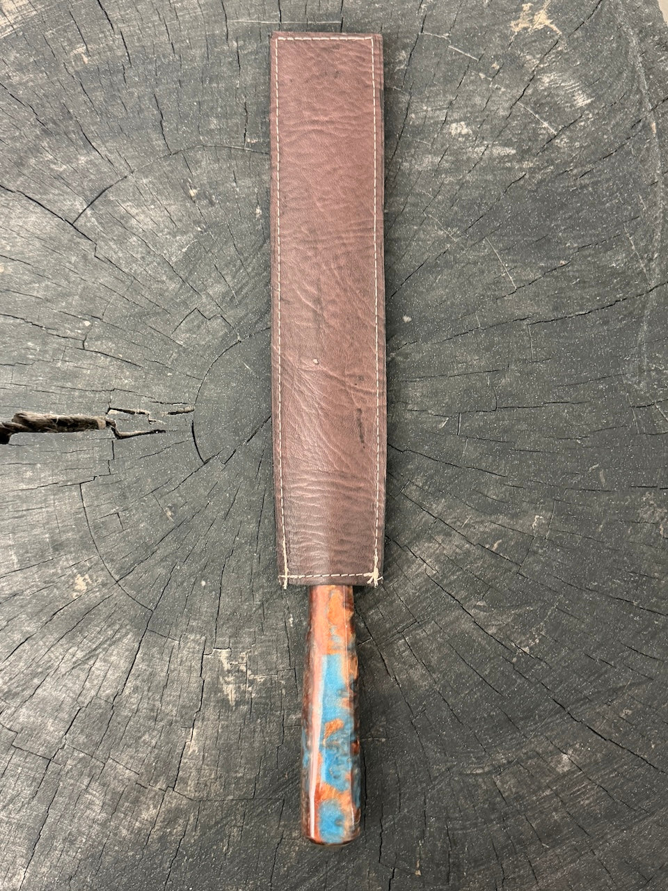 10" BBQ &amp; Grill Fork, Custom Block, SS440 - 250mm