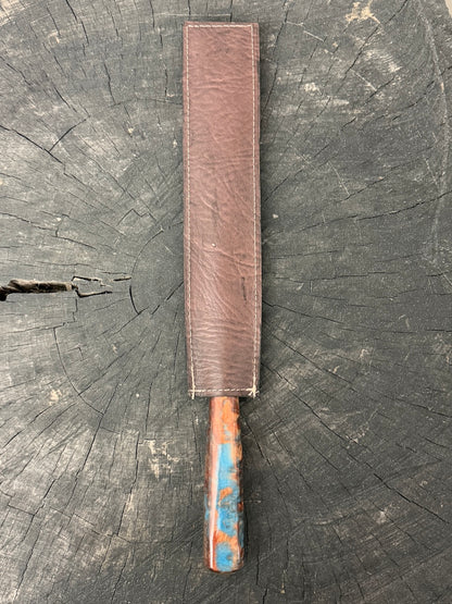 10" BBQ &amp; Grill Fork, Custom Block, SS440 - 250mm