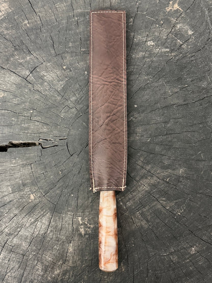 10" BBQ &amp; Grill Fork, Custom Block, SS440 - 250mm