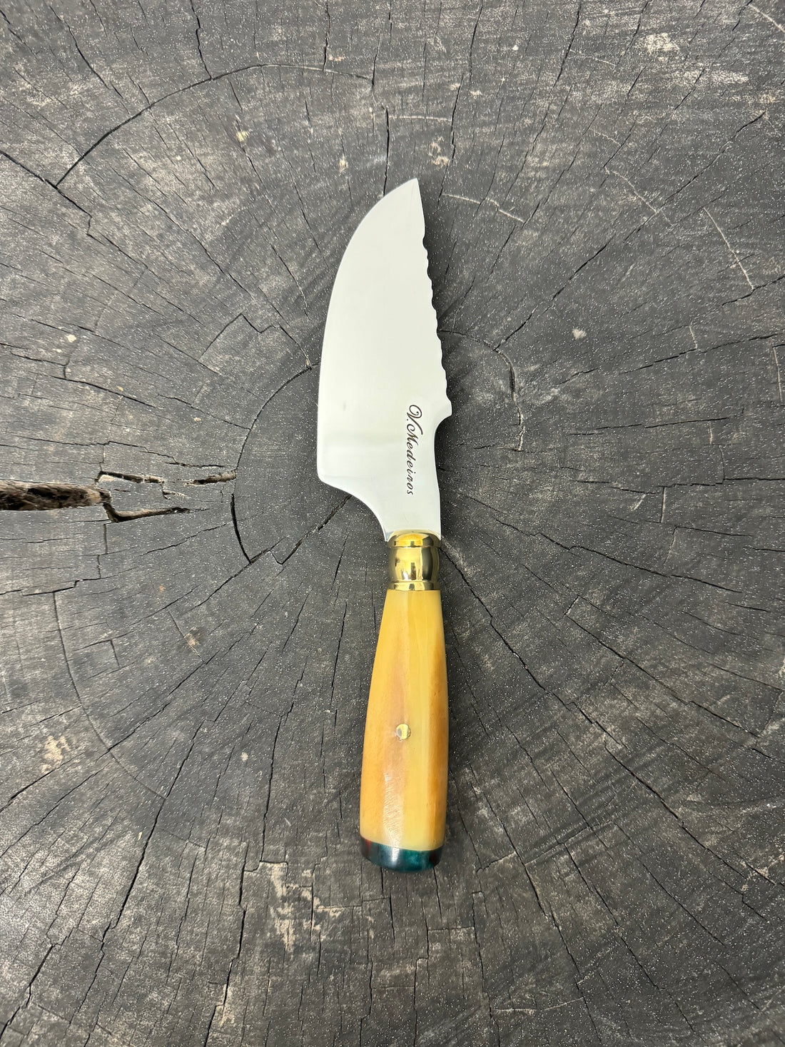 4” Skinner Knife, Ostrich Bone - SS420 - 105mm