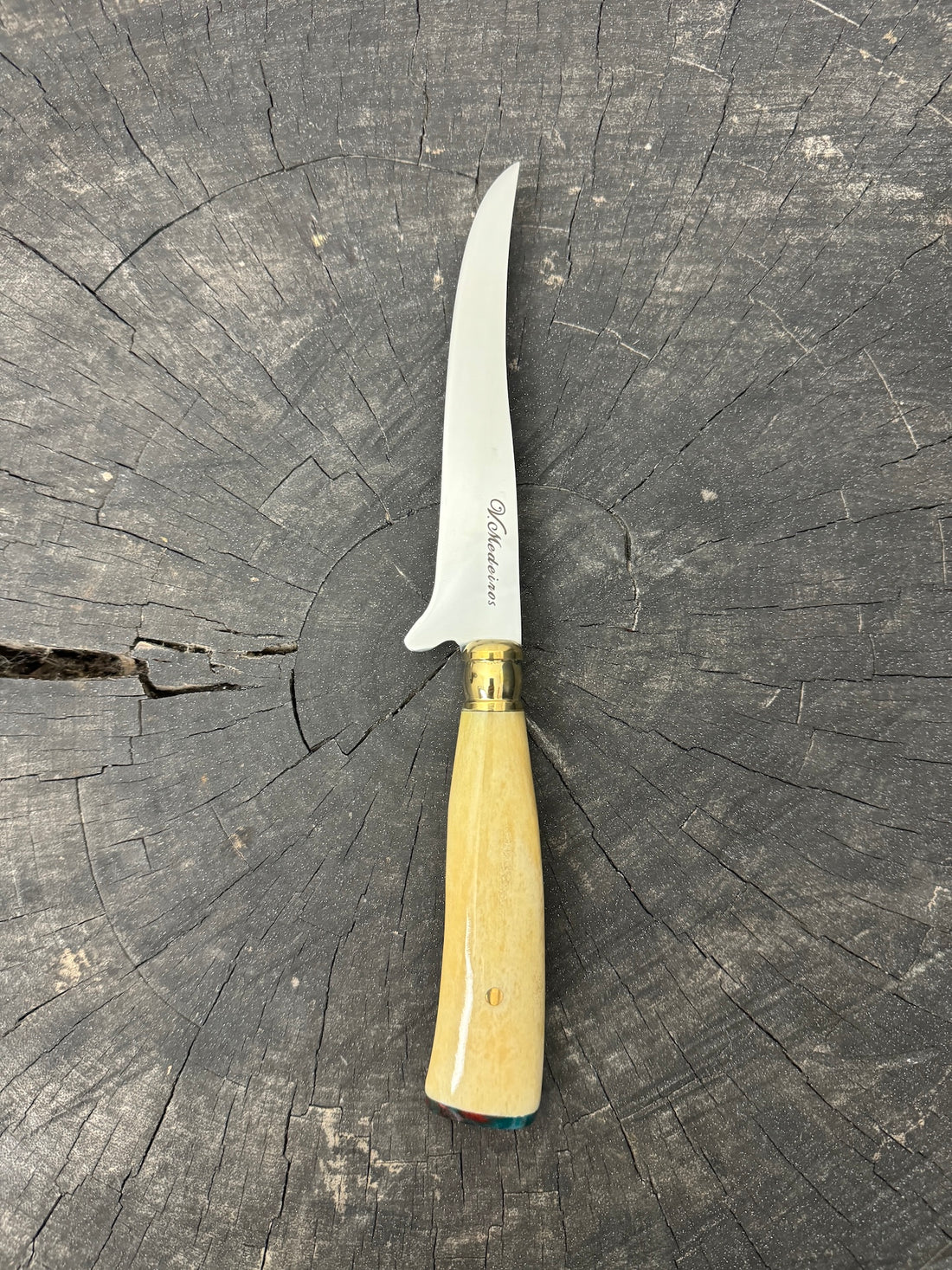5" Boning Knife, Ostrich Bone, SS420 - 130mm