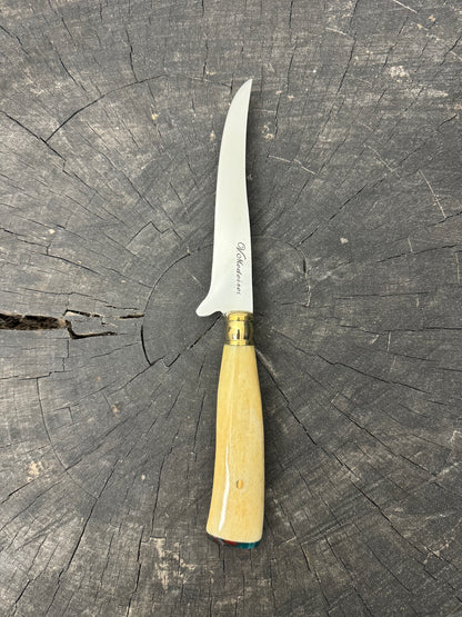 5&quot; Boning Knife, Ostrich Bone, SS420 - 130mm