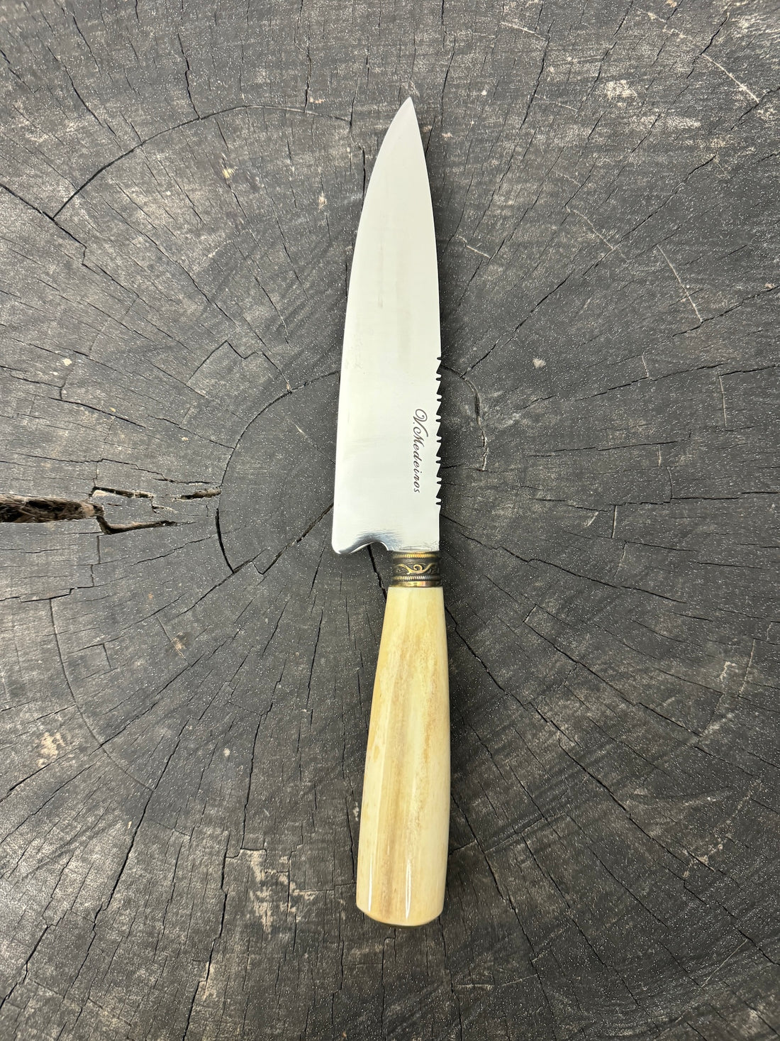 6&quot; Utility Knife, Ostrich Bone SS440 - 150mm