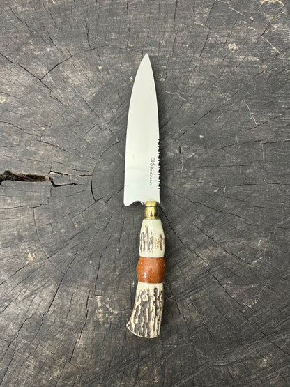 6&quot; Utility Knife, Deer Antler, SS440 - 150mm