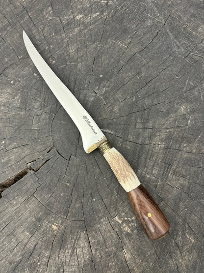 8&quot; Boning Knife, Deer Antler, SS420 - 200mm