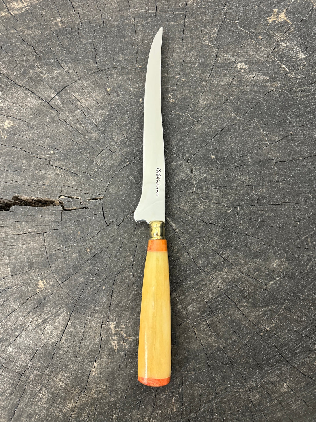 8&quot; Boning Knife, Ostrich Bone, SS420 - 200mm