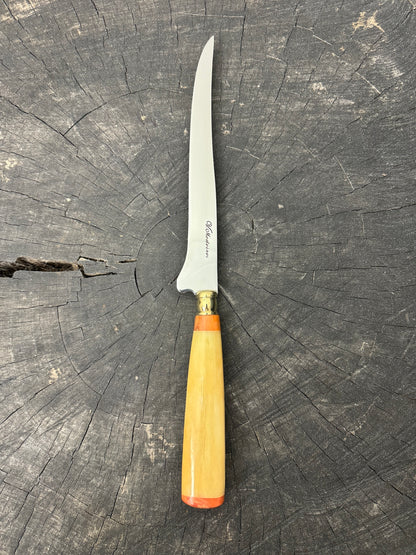 8&quot; Boning Knife, Ostrich Bone, SS420 - 200mm